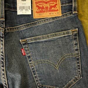 Levi's Men's Classic 511 Denim Slim Jeans